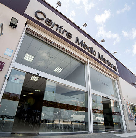 Fotografía exterior del Centre Mèdic Martorell