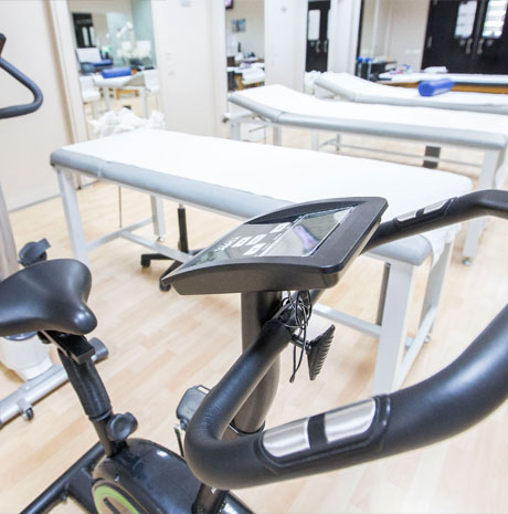 Fotografía zona de gimnasio del Centre Mèdic Martorell